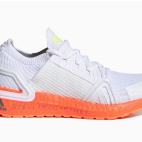 (WMNS) adidas Stella McCartney x UltraBoost 20 'White Solar Orange' Size 5.5 - Picture 14 of 14